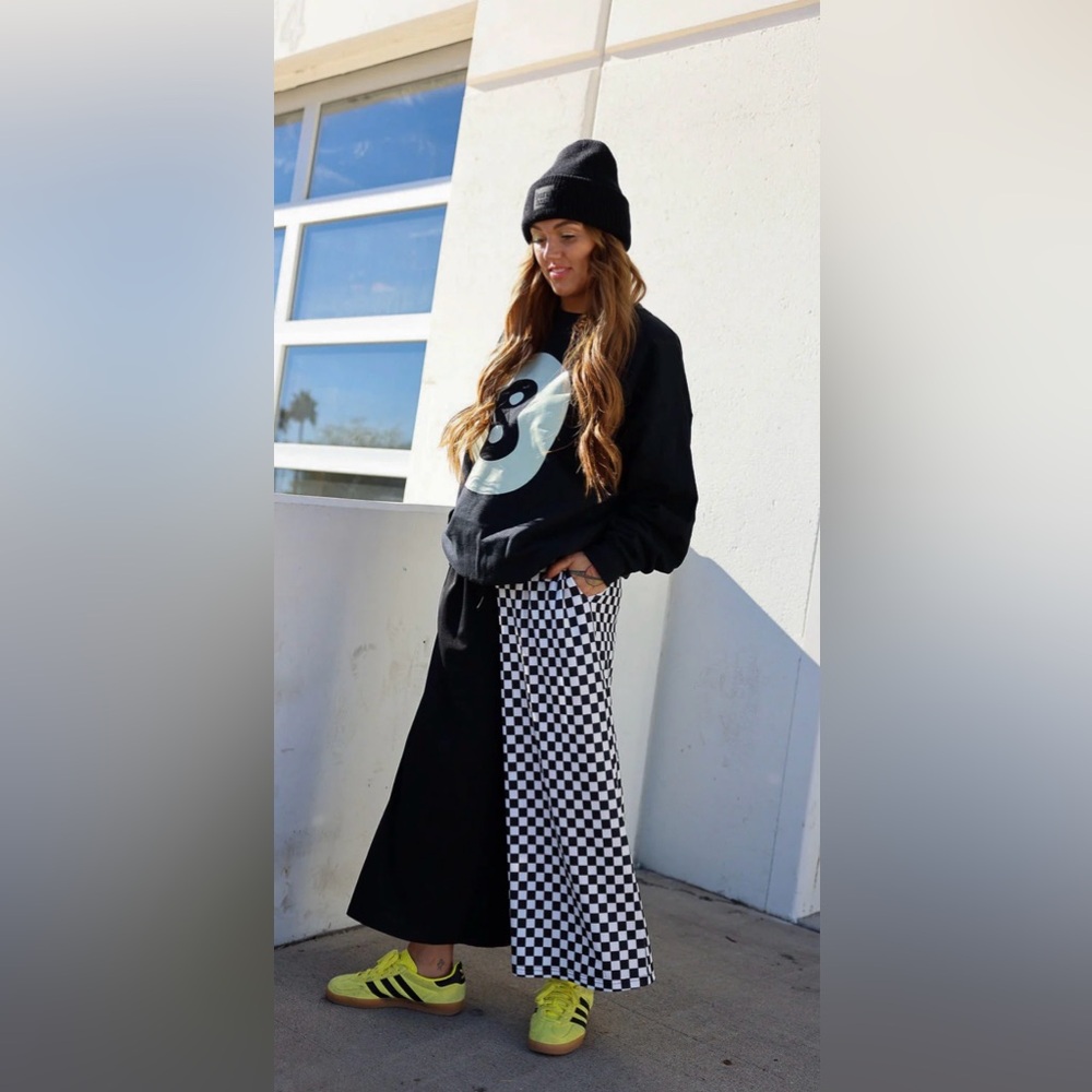 Burnt Toast Label (Emy Ave) Half and Half Pants